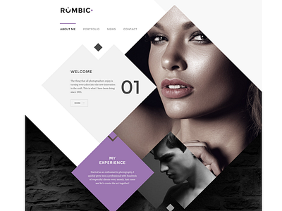 Photographer Portfolio Responsive Website Template html html5 photo photographer portfolio website template