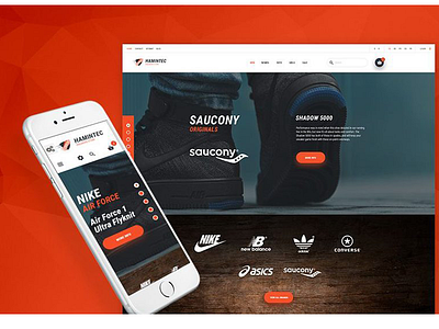 Hamintec - Sneakers Store PrestaShop Theme #61157 ecommerce prestashop themes sport templates