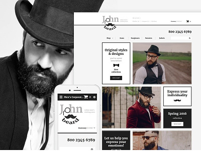 Fashion Store Responsive OpenCart Template with 29% Discount