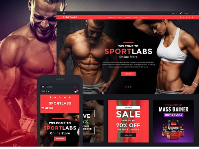 SportLabs WooCommerce Theme ecommerce sport sports store woocommerce
