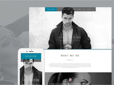 Fashion Responsive Moto CMS 3 Template