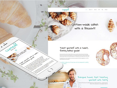 Bakery Responsive Moto CMS 3 Template