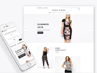 Fashion Store Responsive VirtueMart Template beauty ecommerce fashion fashion store template virtuemart