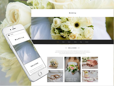 Wedding Planner Responsive Joomla Template