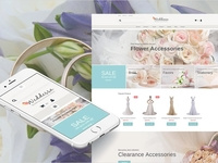 Weddessa - Wedding Store Responsive MotoCMS Ecommerce Template