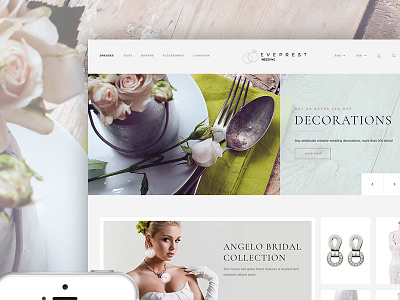 Eveprest - Wedding PrestaShop Theme beautym fashion prestashop responsive design wedding