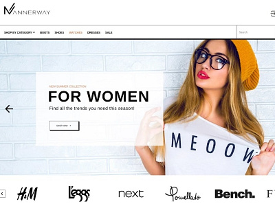 Mannerway - Clothes & Accessories PrestaShop Theme