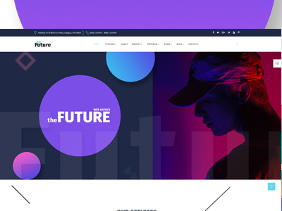 The Future - Web Design Multipurpose HTML5 Website Template