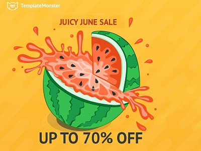 Juicy June SALE digitalproduct sale template webdesign website webtemplate