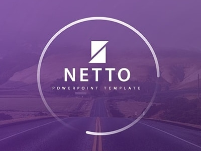 Netto - Creative Financial Presentation PowerPoint Template