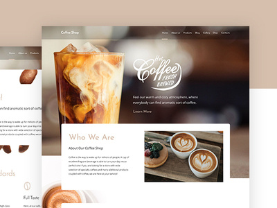 Coffee Shop - Coffe House Responsive Joomla Template