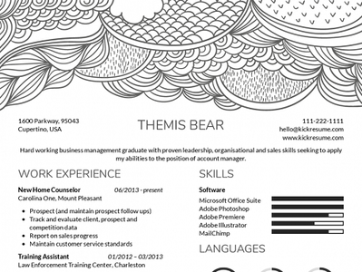 20 Best Resume Designs cv design resume resumetemplate webdesign