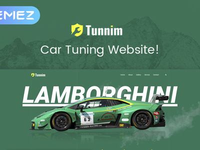 Tunnim - Car Tuning Elementor WordPress Theme cartemplate cartuningtemplate elementor wordpress