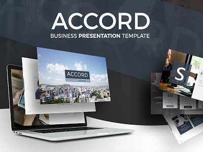 Accord - Business Presentation PowerPoint Template business business presentation business template design powerpoint powerpoint template presentation presentation design webdesign