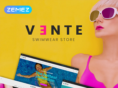 Swimwear Store Clean Bootstrap Ecommerce PrestaShop Theme bootstrap ecommerce ecommerce theme prestashop swimwear store template webdesign website