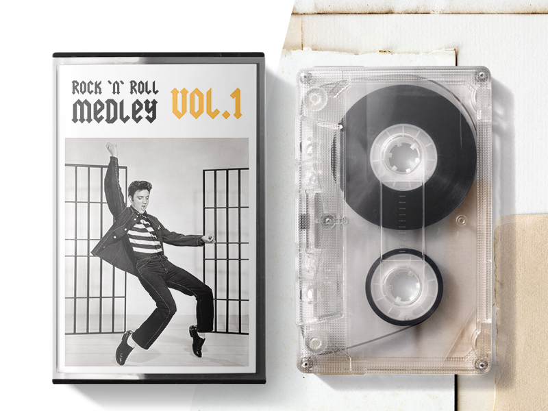 Download Cassette Tape Mockup Product Mockup by TemplateMonster on Dribbble