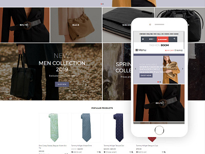 Fashion Boom - Fashion Elegant Shopify Theme fashion fashion blog fashion store fashion theme shopify shopify store webdesign website website builder