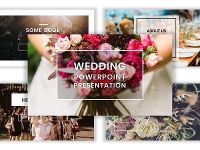 Wedding PowerPoint Template powerpoint powerpoint template presentation presentation design website wedding wedding template