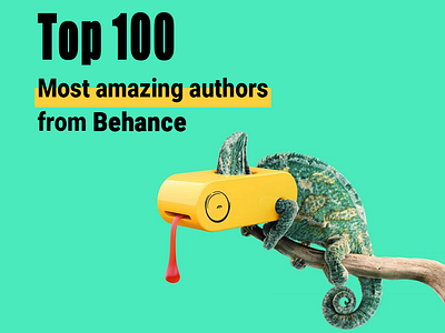 Top 100 Most Amazing Authors from Behance