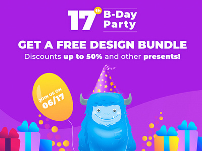 B-Day Party! ecommerce html5 logo template theme webdesign website wordpress wordpress theme