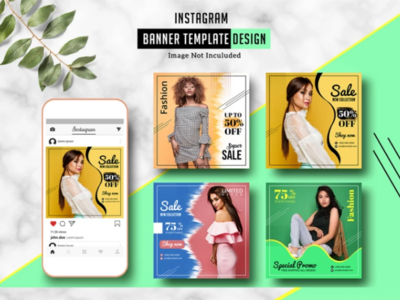 Fashion Sale Instagram Banner Social Media