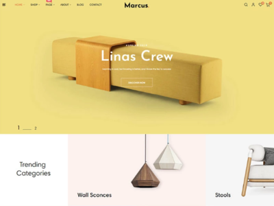 Marcus - Furniture & Home Decor PrestaShop Theme home decor theme furniture theme prestashop theme prestashop home decor furniture