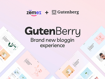 Gutenberry - Clean Blog WordPress Theme for Gutenberg editor