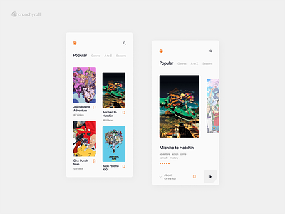 Crunchyroll designs, themes, templates and downloadable graphic elements on  Dribbble