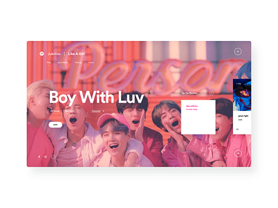 Spotify Jukebox bts group playlist jukebox music party playlist spotify tv app web