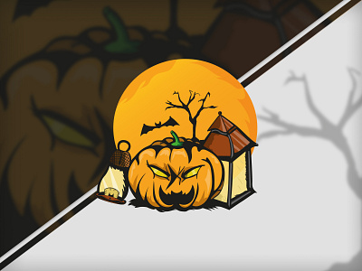 Evil Pumpkin brand e sport esport esports evil pumpkin gaming logo mascot character mascotlogo pumpkin