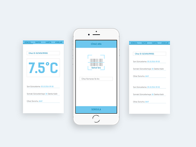 interface design for cold storage company