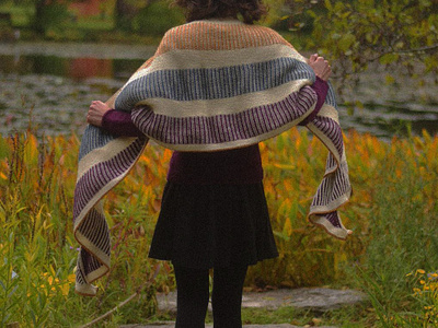 Briochealicious brioche clothes design knitted knitting knitwear montreal shawl yarn