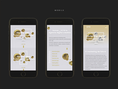 Responsive proposal app interface iphone layout mobile responsive ui ux web