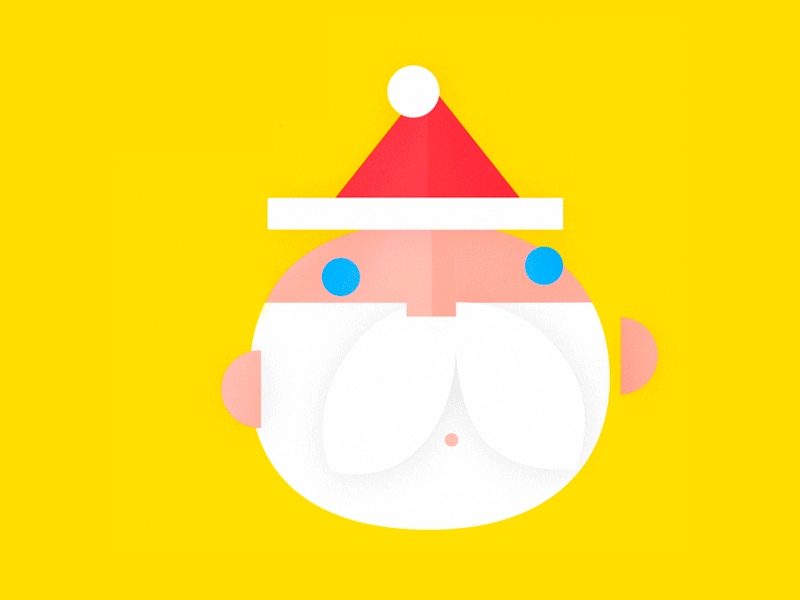 Xmas2018 animation character holidays illustration santa xmas