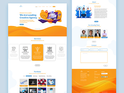 Agency Web Ui Design