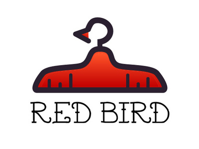 Red Bird Boutique branding design logo retail