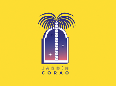 Jardín corao Logo blog ecology garden logo
