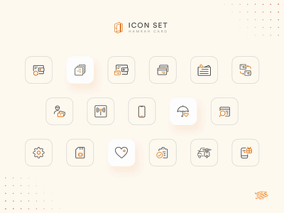 Fintech Icons 💳 app dark finance fintech fintech icons flat icons icon icon set iconography light line icons ui