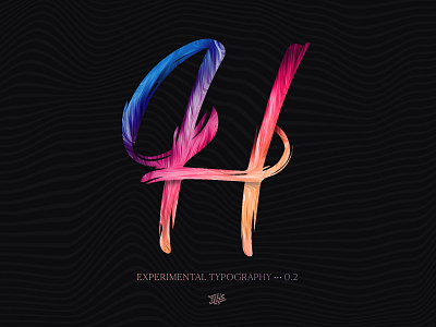 H letter • EXPERIMENTAL TYPOGRAPHY