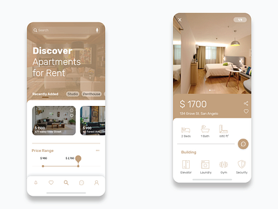 Apartment Rental UI