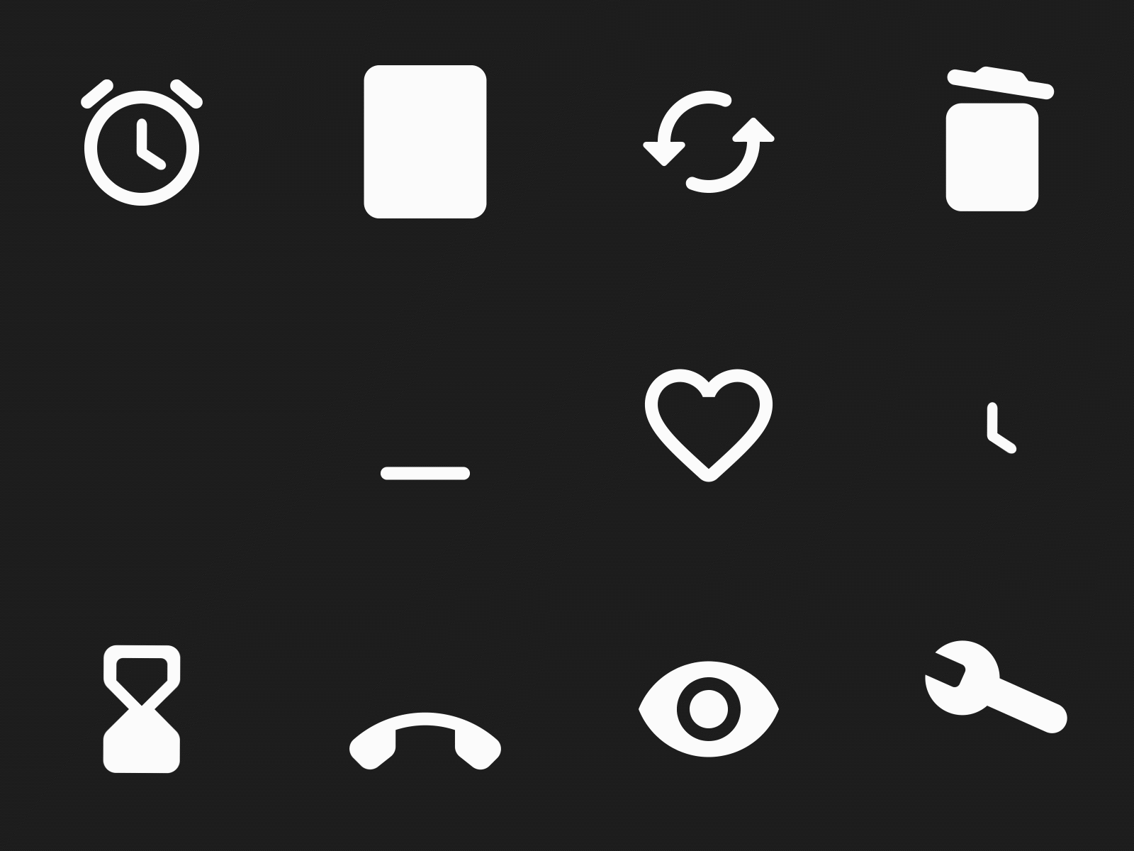 Super Clean Icon Animations aftereffects flat icon icon design icon set iconography icons logo lottie lottiefiles ui uiux ux
