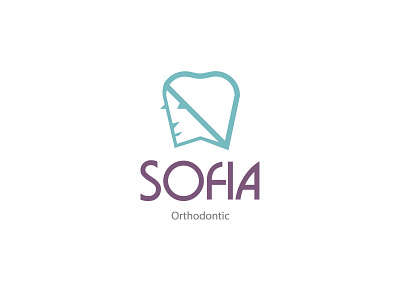 Sofia Orthdontic Cilinic logo design