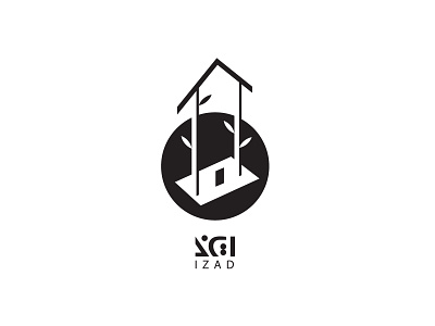 Izad logo branding design graphic design illustration jaber logo motion graphics nasirialhoseini ui vector