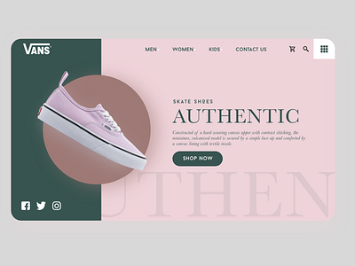 SHOES / FASHION / Landing page