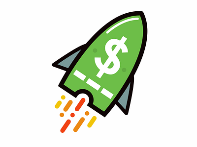 Smashing Coupon Logo #1 coupon dollar fire logo rocket save sky