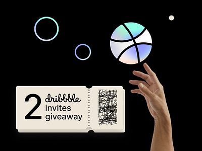 dribbble invite giveaway card design design dribbble dribbble best shot dribbble invitation dribbble invite dribble shot ticket uiux