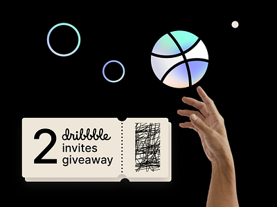 dribbble invite giveaway