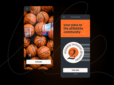 Dribbble invitation giveaway card design cards ui dailyui dribbble dribbble best shot dribbble invitation dribbble invite dribble invitation design ticket ticket design tickets uidesign