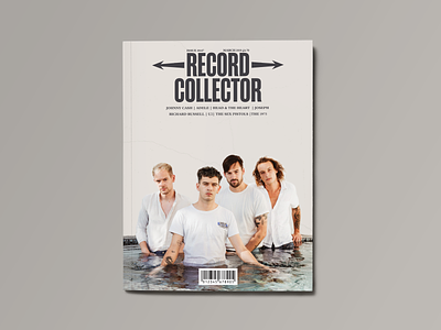 Record Collector Magazine magazine cover magazine design print typography