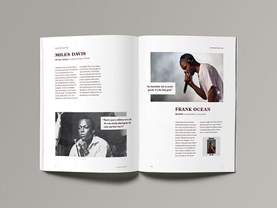 Record Collector Spread layout magazine magazine design print typography